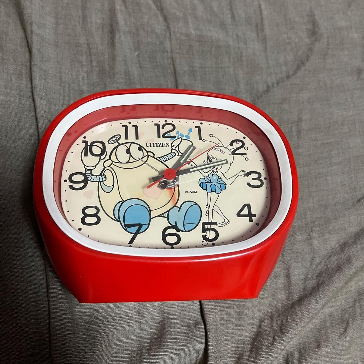 【昭和レトロ】シチズン【ロボコン&ロビンちゃん】目覚まし時計 昭和レトロ】シチズン【ロボコン&ロビンちゃん】目覚まし時計